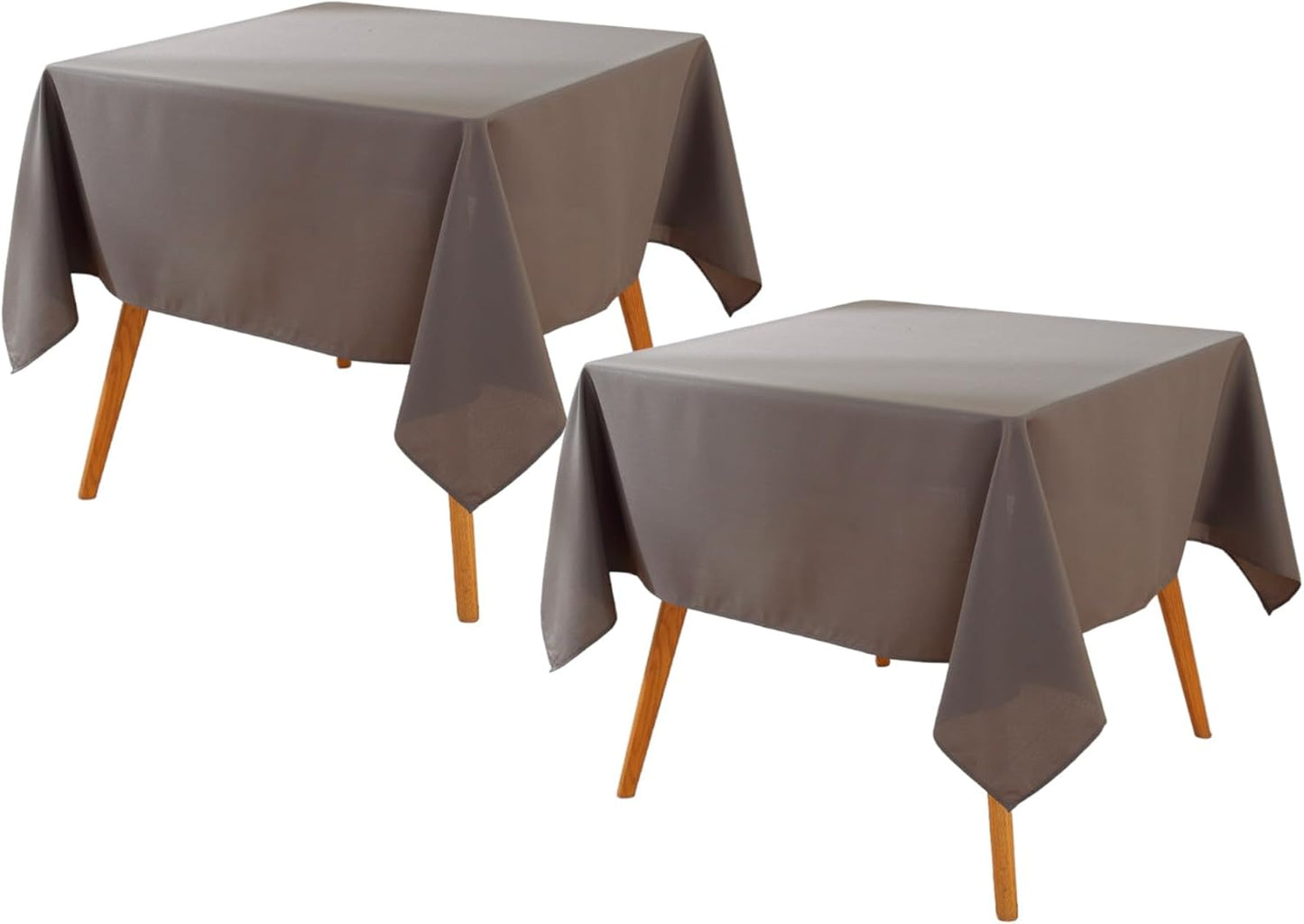 Craft And Party Rectangle Tablecloth, 90 x 156 Inch White Tablecloth, 8ft Rectangle Table Cloth, Polyester Fabric Washable Tablecloth for Home, Party, Wedding or Restaurant Use.